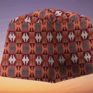 Nepali Dhaka Topi (Purbeli Kaski)