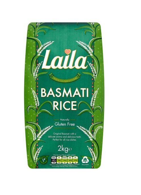 Laila Basmati Rice 2 KG