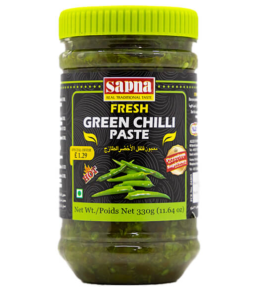 Sapna Green Chilli Paste 330 gm