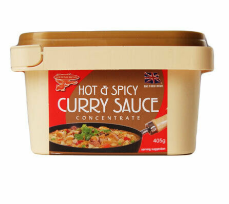 Goldfish Hot and Spicy Curry Sauce 405 gm