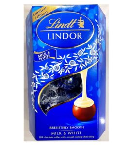 Lindt Lindor Milk and White Chocolate Truffles (200g)